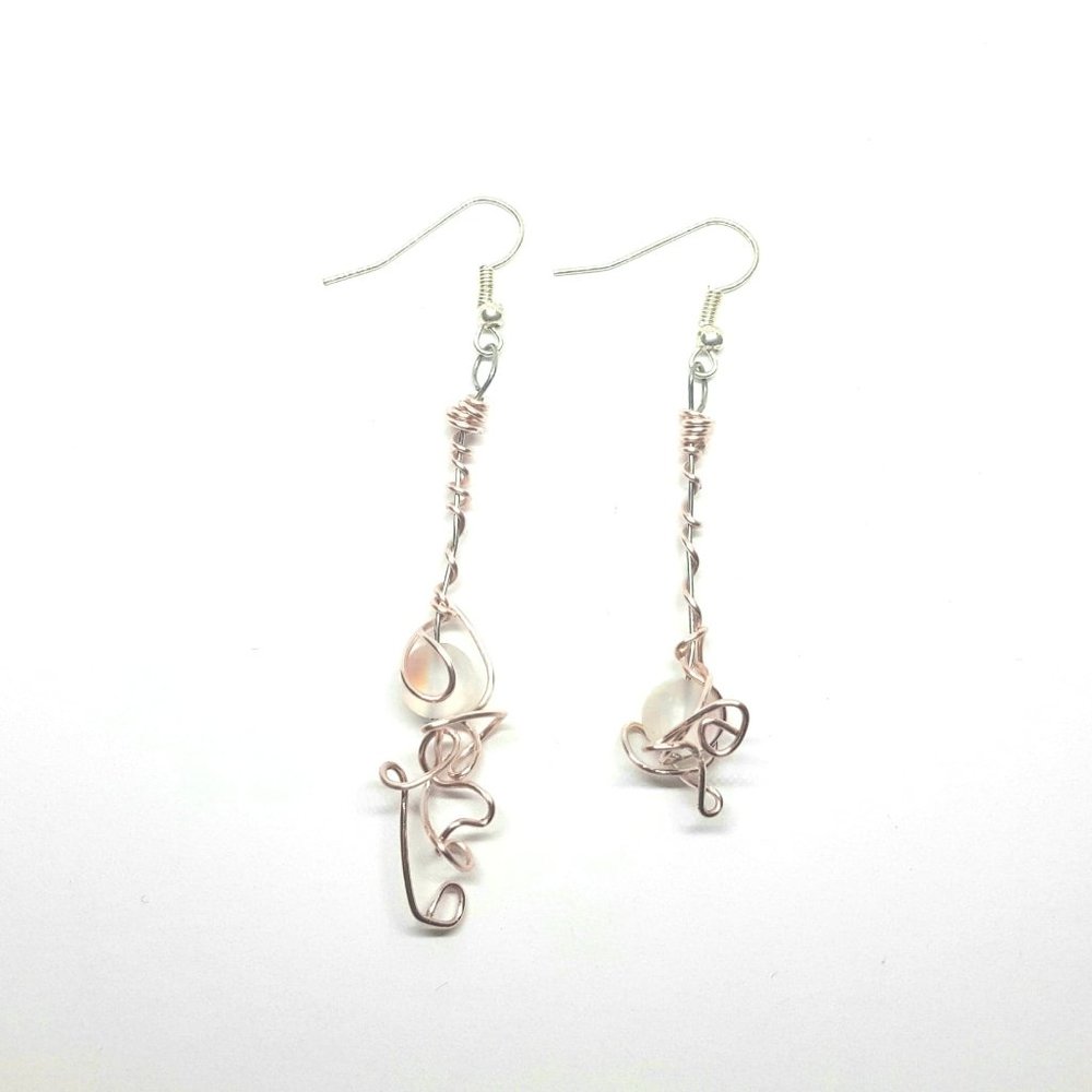 Mystic Aura Crystal Light Language Earrings
